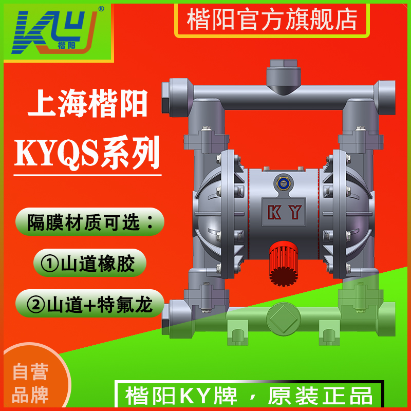 KYQS25LL鋁合金氣動隔膜泵3