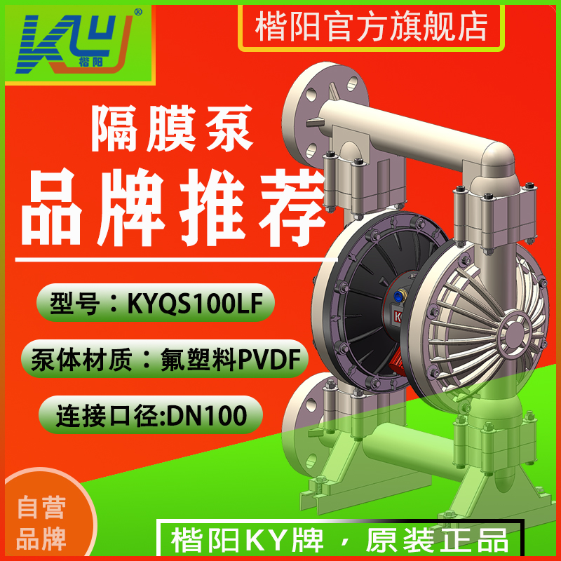 KYQS100LF氟塑料氣動隔膜泵4