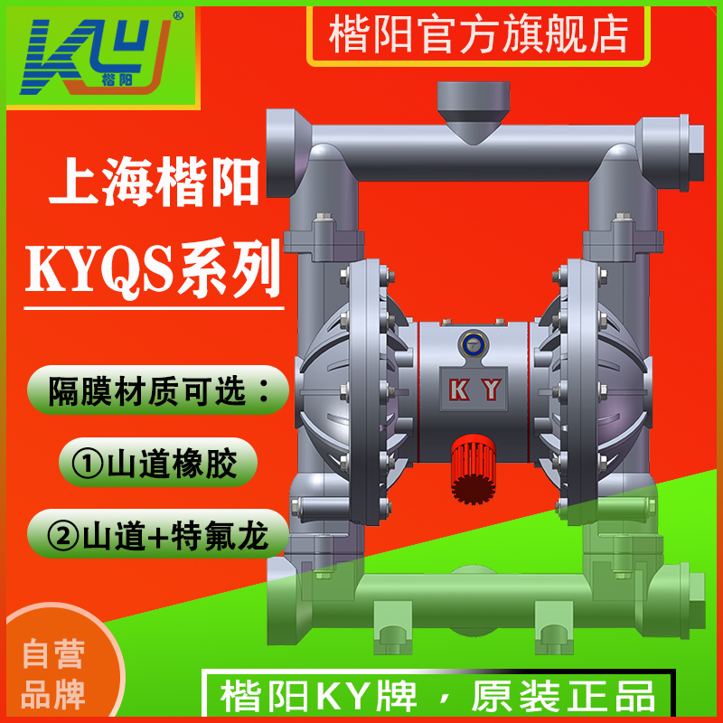 KYQS50LL鋁合金氣動(dòng)隔膜泵3