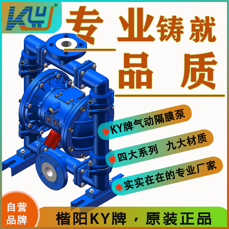 KYQ25LC鋼襯氟氣動隔膜泵4