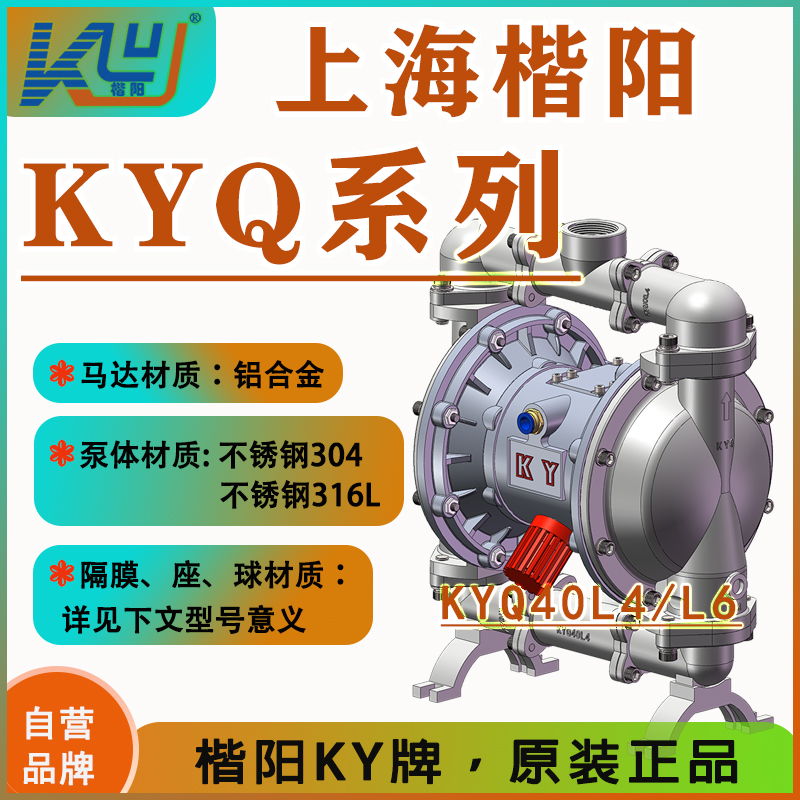 KYQ40L4不銹鋼氣動隔膜泵3