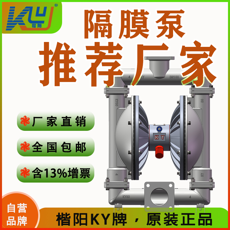 KYQ100L4不銹鋼氣動隔膜泵1