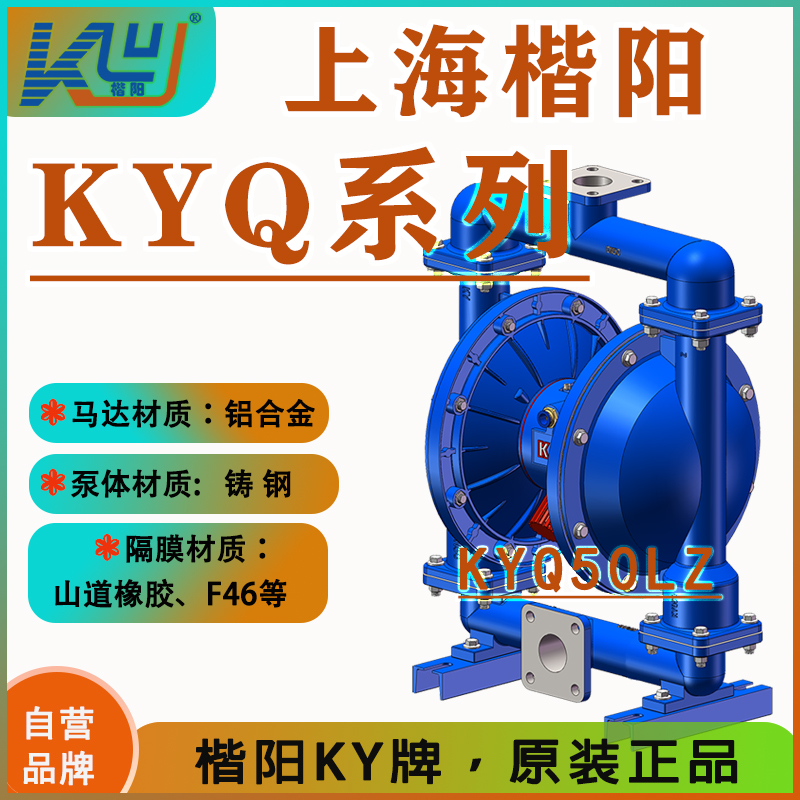 KYQ50LZ鑄鋼氣動隔膜泵2