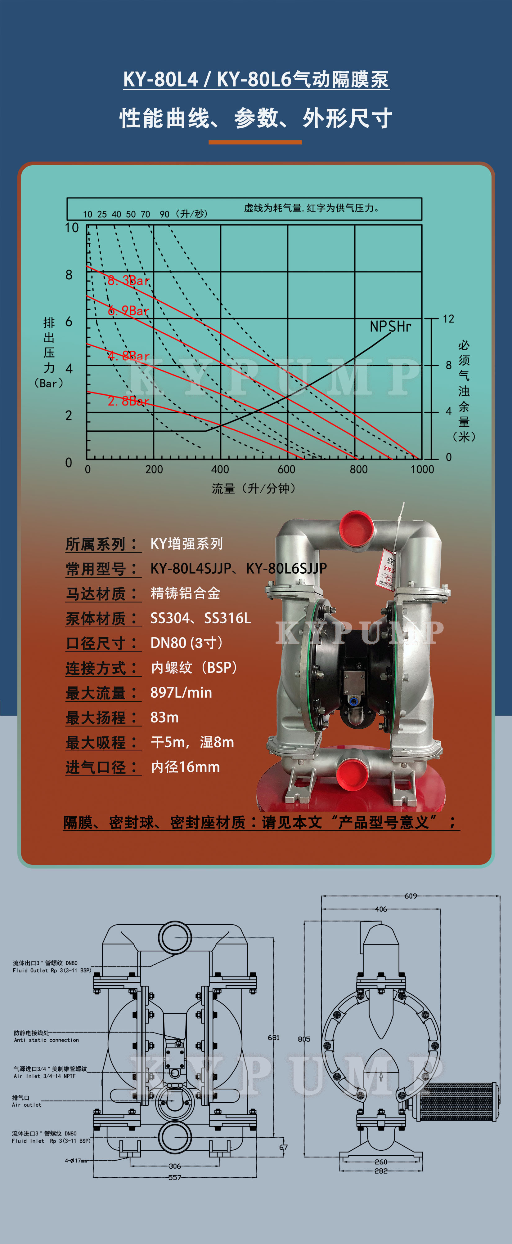 5-泵詳細(xì)參數(shù)KY-80L4